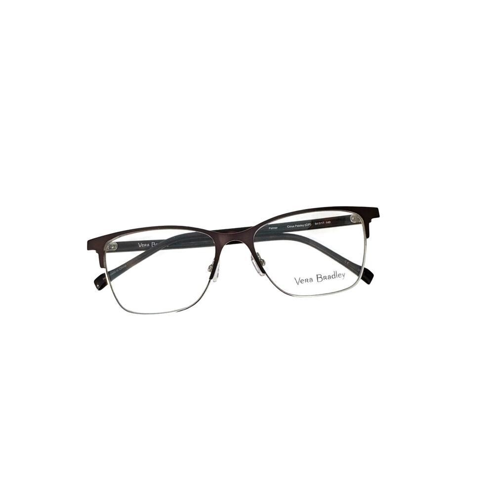 NEW Vera Bradley Palmer citrus paisley cat eye glasses